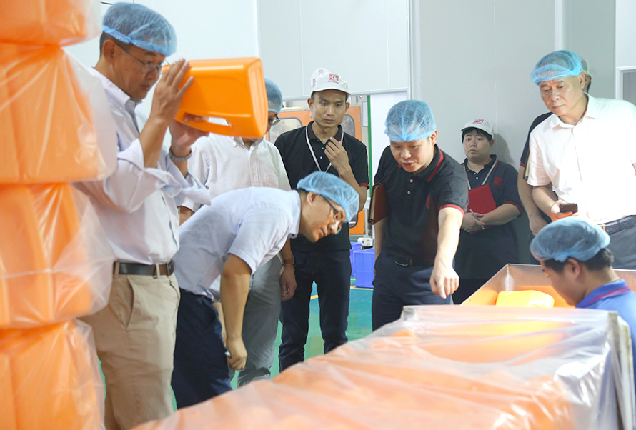 外資企業(yè)來(lái)訪(fǎng)冠一公司